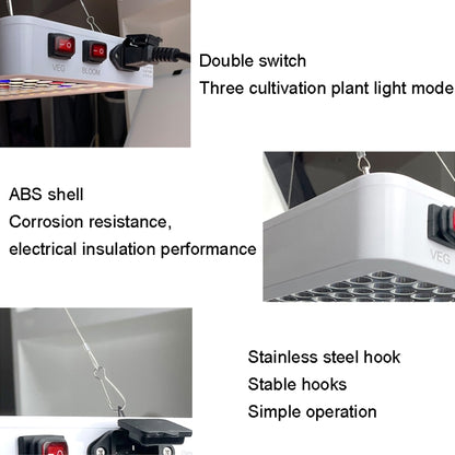 Large Plant Growth Light LED Full Spectrum Fill Light(UK Plug) - LED Grow Lights by buy2fix | Online Shopping UK | buy2fix