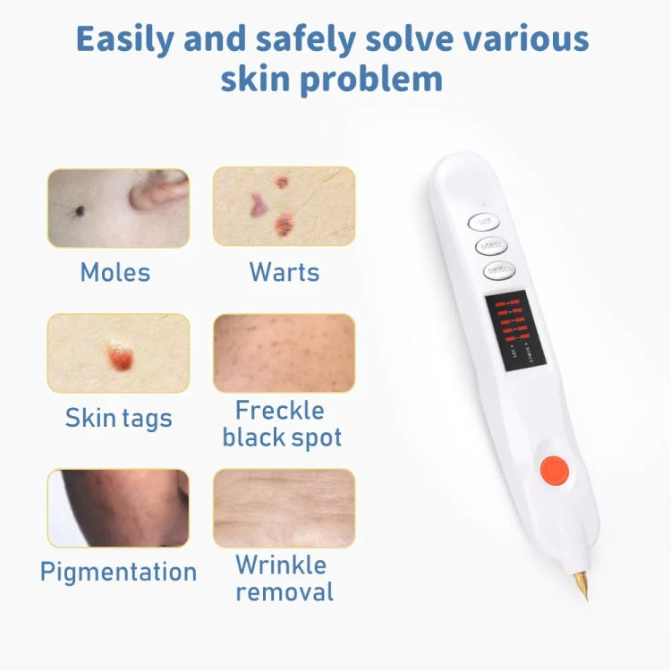 Spot Mole Pen Spot Removal Instrument Home Beauty Instrument, Spec: AU Plug-in Model(White) - Beauty Instrument by buy2fix | Online Shopping UK | buy2fix