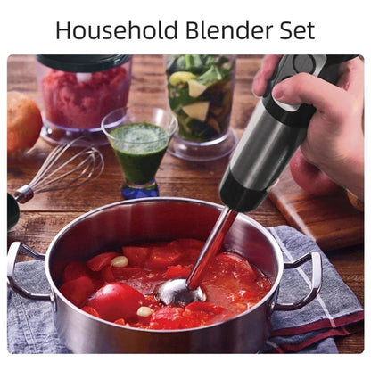 5-in-1 600W Multifunctional  Electric Blender Stainless Steel Food Cooking Stick US Plug - Stirrer & Squeezer by buy2fix | Online Shopping UK | buy2fix