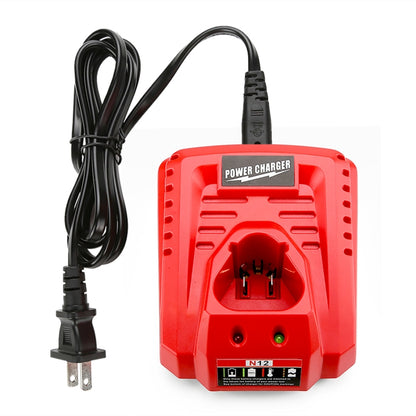 N12 For Milwaukee 10.8/12V Electric Tool Lithium Battery Fast Charger, Plug: AU - Electric Saws & Accessories by buy2fix | Online Shopping UK | buy2fix