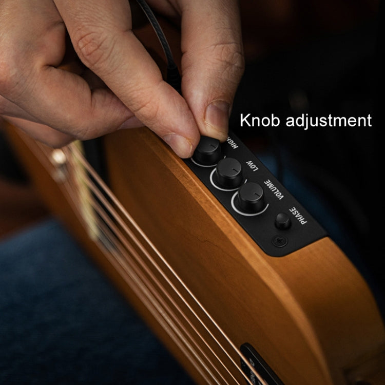 DONNER Smart Headless Silent Guitar Travel Portable Detachable Acoustic Guitar, Style: Mahogany - String Instrument Accessories by DONNER | Online Shopping UK | buy2fix