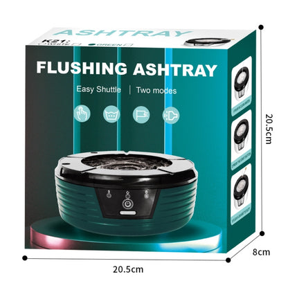 Inductive Automatic Flushing Ashtray Purifies The Air and Removes Cigarette Smell(White) - Cigarette Box & Ashtrays by buy2fix | Online Shopping UK | buy2fix