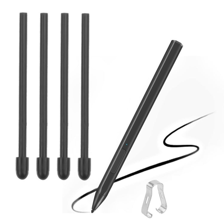 5pcs /Set Stylus Tip Pen Nib For Remarkable 2 / Boox NOVA Series / Boox NOTE Series(Black) - Pencil Accessories by buy2fix | Online Shopping UK | buy2fix