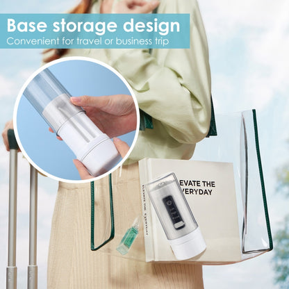 Portable Storable Tooth Flosser Smart Teeth Cleaning Instrument Household Teeth Cleaner With 4pcs Nozzles - Oral Irrigators by buy2fix | Online Shopping UK | buy2fix