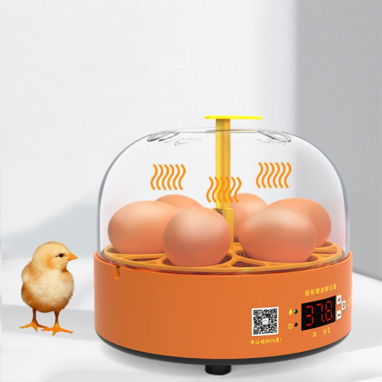 6-Eggs Small Household Experimental Children Smart Chicken Incubators, Spec: Dual-electric Automatic UK Plug - Incubators by buy2fix | Online Shopping UK | buy2fix