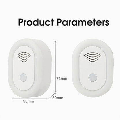 Adjustable Night Light Ultrasonic Mosquito Repeller Mini Home Electronic Mouse Repeller, Spec: UK Plug(White) - Repellents by buy2fix | Online Shopping UK | buy2fix