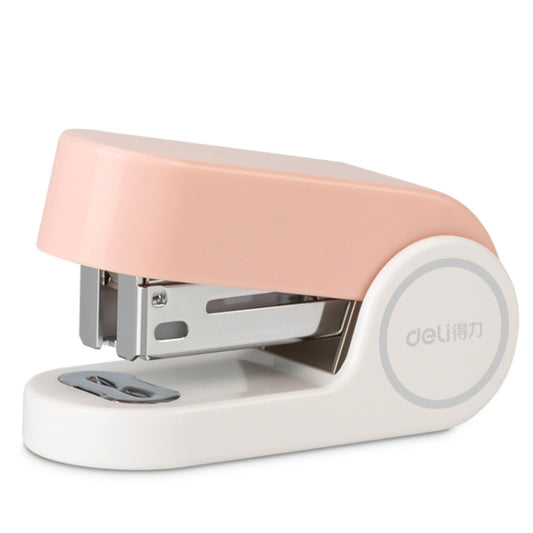 Deli Mini Stapler Includes 830 Staples ,12 Sheet Capacity(Pink) - Binding Supplies by DELI | Online Shopping UK | buy2fix