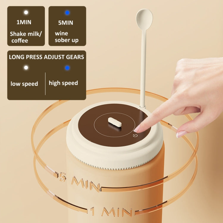 10000rpm/Min Magnetic Levitation Electric Coffee Stirrer Milk Shaker With Cup Gift Box(Blue) - Coffee Tools by buy2fix | Online Shopping UK | buy2fix