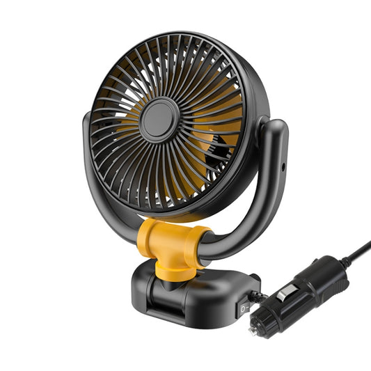 SUITU Car Foldable Cooling Fan Automobile Summer Temperature Reduction Fan, Model: Single 12V Cigarette Lighter Energized - Heating & Fans by SUITU | Online Shopping UK | buy2fix