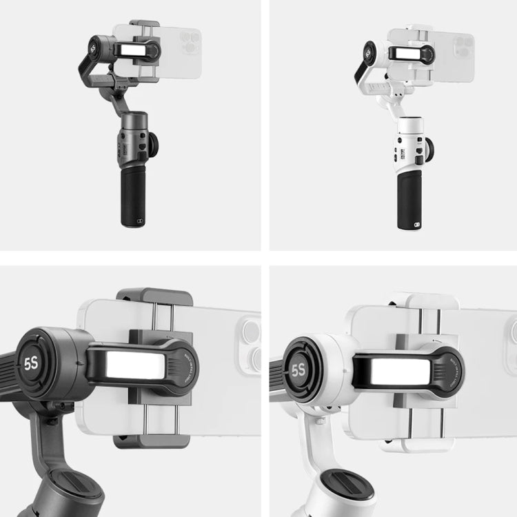 ZHIYUN Smooth 5S 3-Axis Smartphone Handheld Gimbals Stabilizer, Spec: Combo White - Handheld Gimbals by ZHIYUN | Online Shopping UK | buy2fix