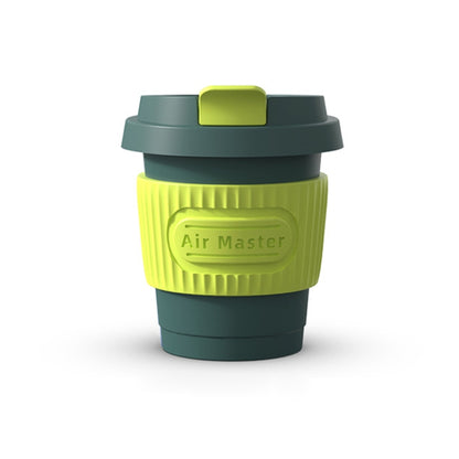 BEN.JACK Coffee Cup Car Perfume Air Conditioner Air Outlet Aromatherapy Ornaments(Dark Night Green+Fluorescent Green) - Air Freshener by BEN.JACK | Online Shopping UK | buy2fix