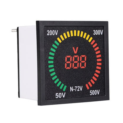 SINOTIMER N-72V AC Voltage Signal Indicator Square Turntable LED Digital Display Voltmeter - Current & Voltage Tester by SINOTIMER | Online Shopping UK | buy2fix