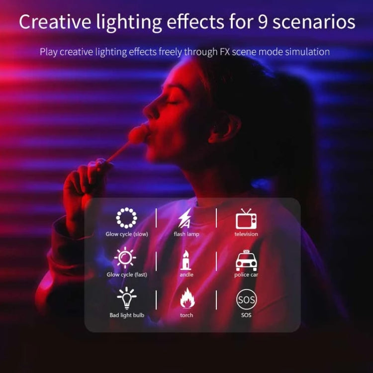 Desiontal W70 Full Color RGB Live Fill Light Portable Small Pocket Light Ambient Photo Handheld Photography Lighting -  by Desiontal | Online Shopping UK | buy2fix