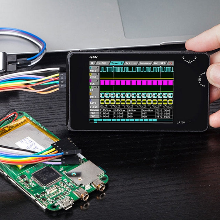 MINIWARE LA104 Logic Analyzer 4-Channel Debugging Assistant Sampling Analog Oscilloscope - Other Tester Tool by MINIWARE | Online Shopping UK | buy2fix