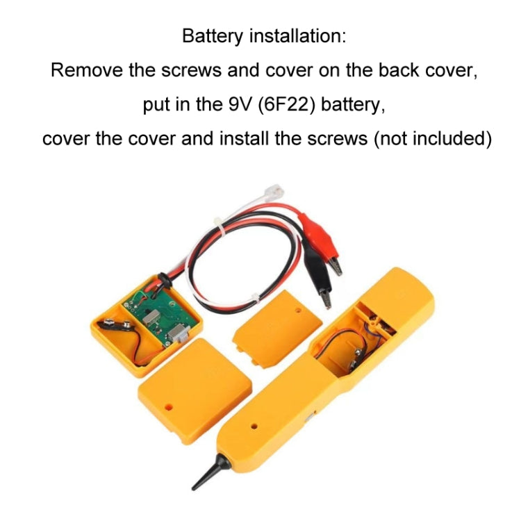 Multifunctional Anti-Interference Network Cable Telephone Line Finder - Lan Cable and Tools by buy2fix | Online Shopping UK | buy2fix