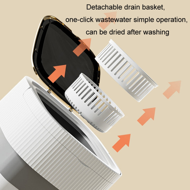 Small Portable Folding Multifunctional Underwear Washing Machine, Color: 60W Gray(EU Plug) - Washing Machines & Accessories by buy2fix | Online Shopping UK | buy2fix