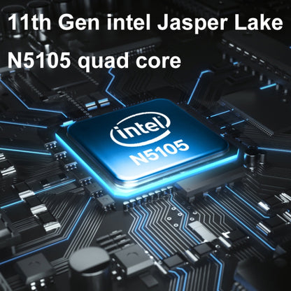 M6 N100 8G+128G UK Plug 11th Gen Intel Jasper Lake N5105 4K/60FPS HD Pocket Mini PC - Windows Mini PCs by buy2fix | Online Shopping UK | buy2fix