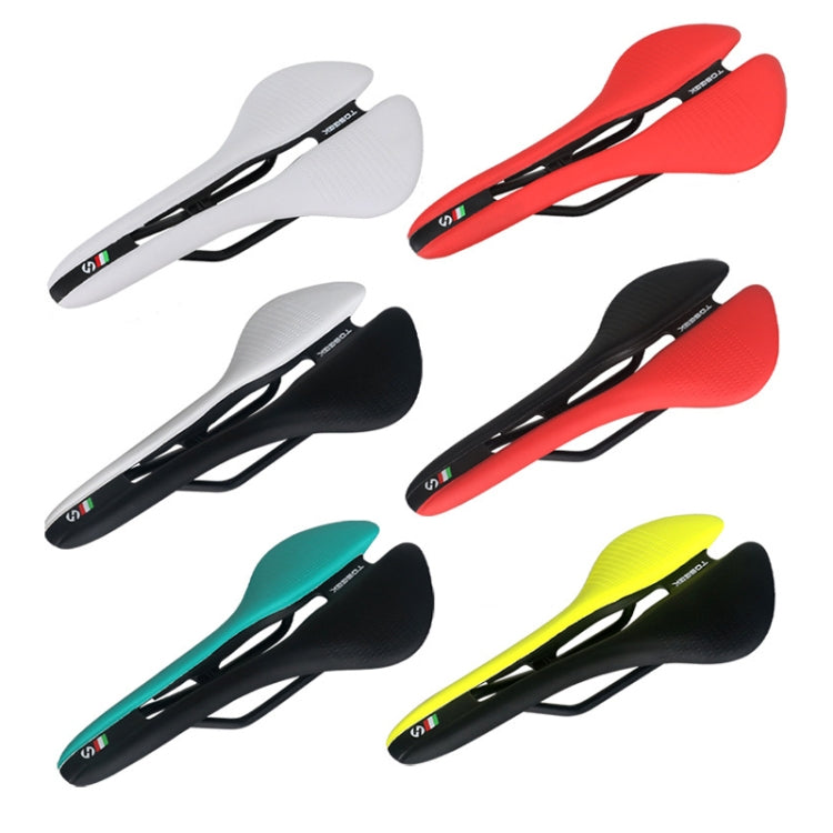 TOSEEK Mountain Bike Saddle Road Bicycle Seat Accessories, Color: Black - Bicycle Saddle by TOSEEK | Online Shopping UK | buy2fix