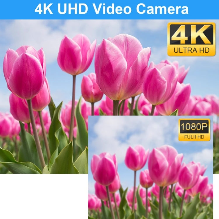 48MP Camera For YouTube Vlog Streaming 4K Camcorder With 16X Digital Zoom, 3.0-Inch Touch Screen, WiFi, Infrared Night - Video Cameras by buy2fix | Online Shopping UK | buy2fix