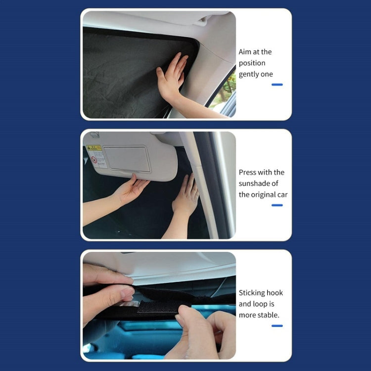 Car Windshield Sun Protection Heat Insulation Special-shaped Sunshade, Size: Small - Window Foils & Solar Protection by buy2fix | Online Shopping UK | buy2fix