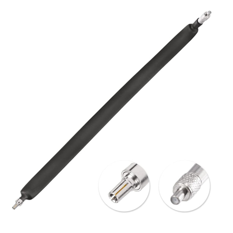 20cm TS9 Male To Female Flat Over Window Cable RF Coaxial Cable - Connectors by buy2fix | Online Shopping UK | buy2fix