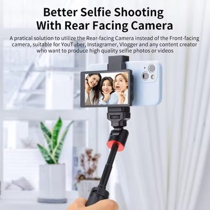 KingMa PH01 Smartphone Mini Monitors Sync Rear Camera Selfie Screen with Magnetic Phone Clip - Others Accessories by buy2fix | Online Shopping UK | buy2fix