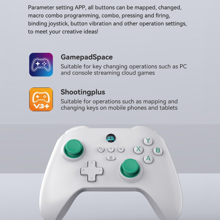 Z03 Wireless Bluetooth Game Controller For Switch / IOS / Android / PC / PS3 / PS4, Spec: White - Gamepads by buy2fix | Online Shopping UK | buy2fix