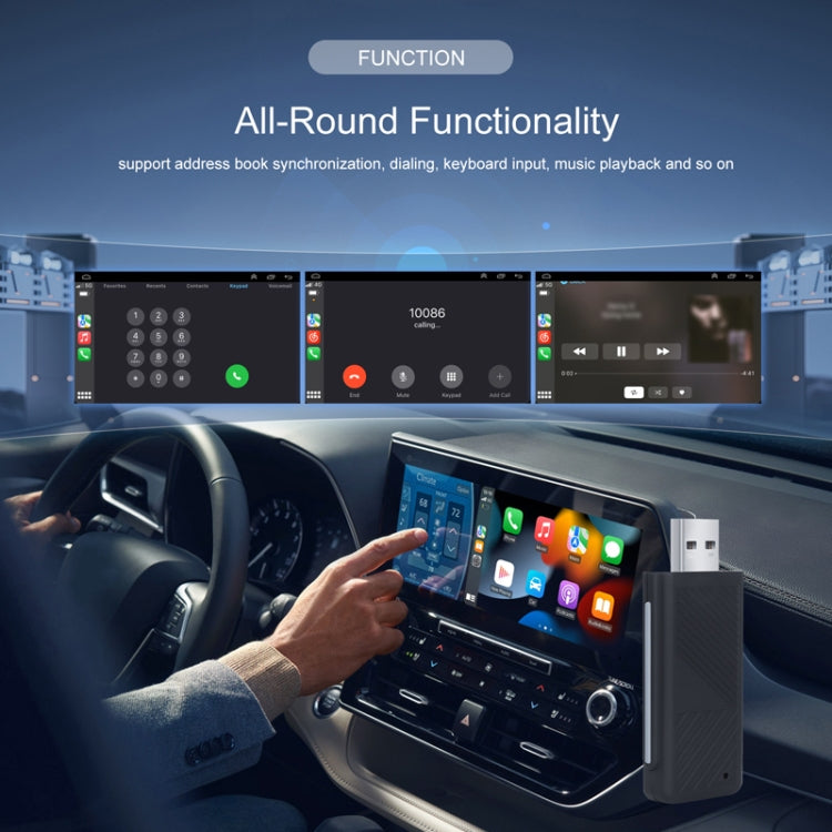 Universal Original Wired CarPlay To Wireless CarPlay Box(Standard) - Bluetooth Adapters by buy2fix | Online Shopping UK | buy2fix