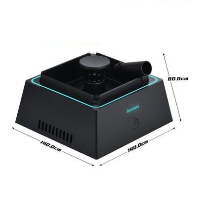 Domkaka TS-20 With Light Model Electronic Ashtray Air Purifier(Black) - Cigarette Box & Ashtrays by Domkaka | Online Shopping UK | buy2fix