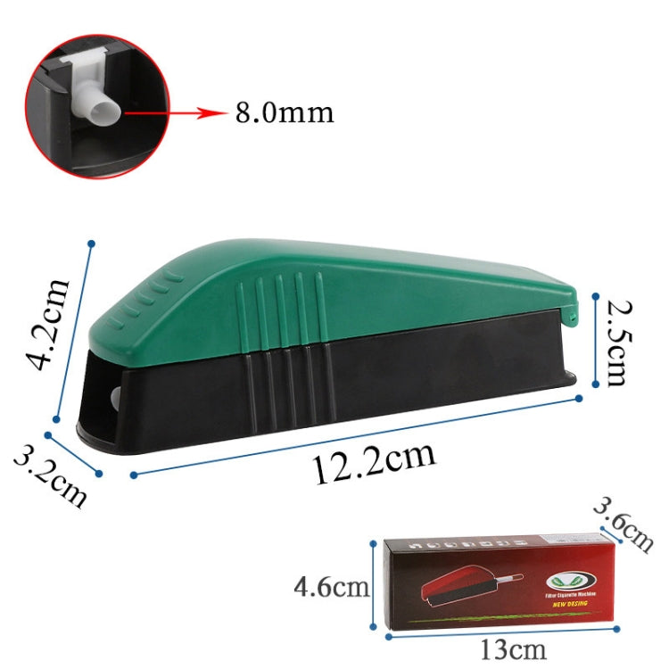 Cigarette Puller Manual Plastic Cigarette Pusher DIY Dry Cigarette Roller, Outer Diameter: 8.0mm(Color Random Delivery) - Cigarette Box & Ashtrays by buy2fix | Online Shopping UK | buy2fix