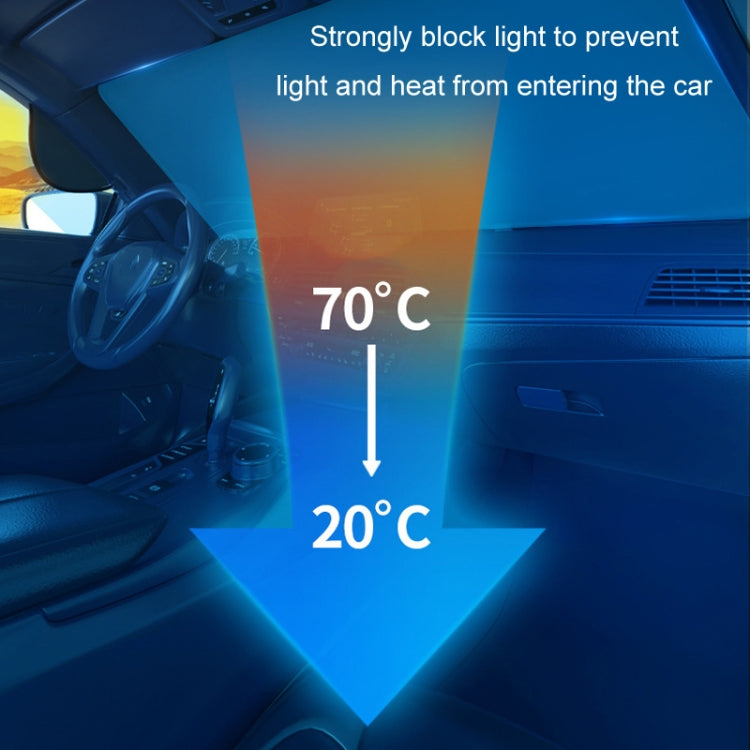 Car Laser Front Windshield Sun Protection Heat Insulation Sunshade, Size: Large - Window Foils & Solar Protection by buy2fix | Online Shopping UK | buy2fix