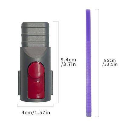 For Dyson V7 / V8 / V10 / V11 / V15 / G5 Cordless Vacuum Dryer Vent Cleaner Kit Hose Attachment Purple - For Dyson Accessories by buy2fix | Online Shopping UK | buy2fix