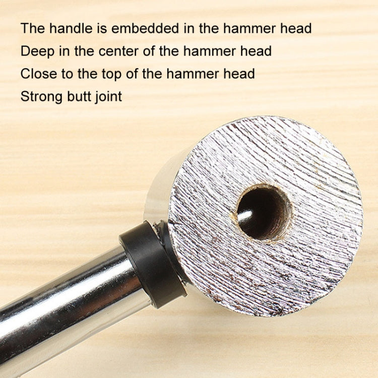 30mm No Bounce Mounting Hammer Handmade DIY Double Face Tap Rubber Hammer - Hammer by buy2fix | Online Shopping UK | buy2fix