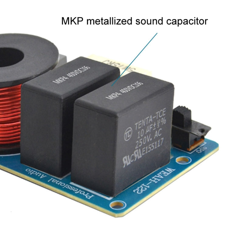 SP-122 120W Single Pure Midrange Crossover Board Hi-Fi Speaker Conversion Divider - Audio Crossover by buy2fix | Online Shopping UK | buy2fix