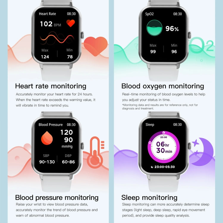 1.83 inch Touch Screen AI Voice Heart Rate / Blood Oxygen / Blood Pressure / Sleep Monitoring Bluetooth Smartwatch(Black) - Smart Watches by buy2fix | Online Shopping UK | buy2fix