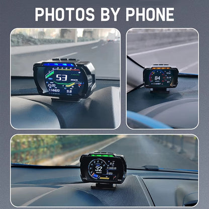 HUD Head-up Display OBD LCD Mileage Speedometer(Japanese Version) - Head Up Display System by buy2fix | Online Shopping UK | buy2fix