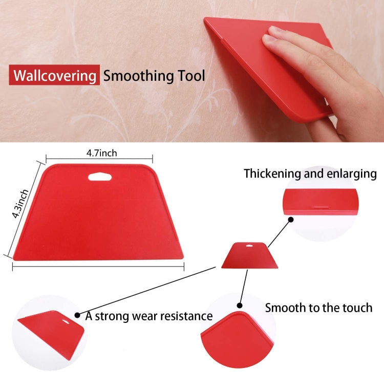 10 In 1 Wallpaper Smoothing Kit Car Vinyl Wrapping Tool Scraper - Hand Tool Sets by buy2fix | Online Shopping UK | buy2fix