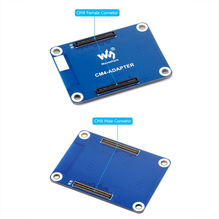 Waveshare For Raspberry Pi CM4 Interface Protection Adapter Board(27782) - Raspberry Pi Accessories by Waveshare | Online Shopping UK | buy2fix