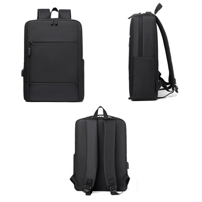 Large-capacity Travel Business Waterproof Laptop Backpack(Gray) - Backpack by buy2fix | Online Shopping UK | buy2fix