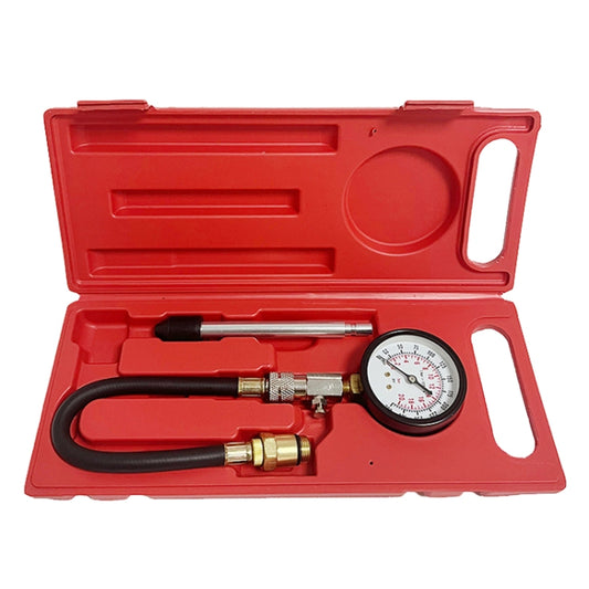 2pcs / Set G324 Motorcycle And Vehicle Cylinder Pressure Inspection Gauge Cylinder Pressure Test Tool - Tire Pressure Gauges by buy2fix | Online Shopping UK | buy2fix