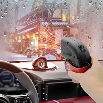 Portable Car Heater Small Fan Defogger, Color: 12V Black - Heating & Fans by buy2fix | Online Shopping UK | buy2fix