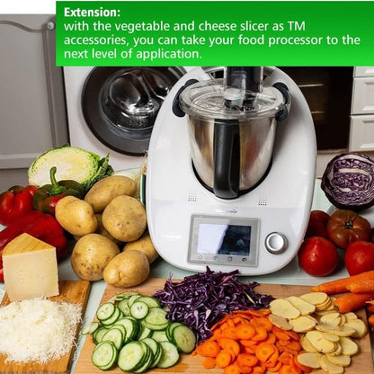 For Thermomix TM5, TM6 5-In-1 Multifunctional Vegetable Slicer Grater Accessories - Kitchen Machine Accessories & Parts by buy2fix | Online Shopping UK | buy2fix