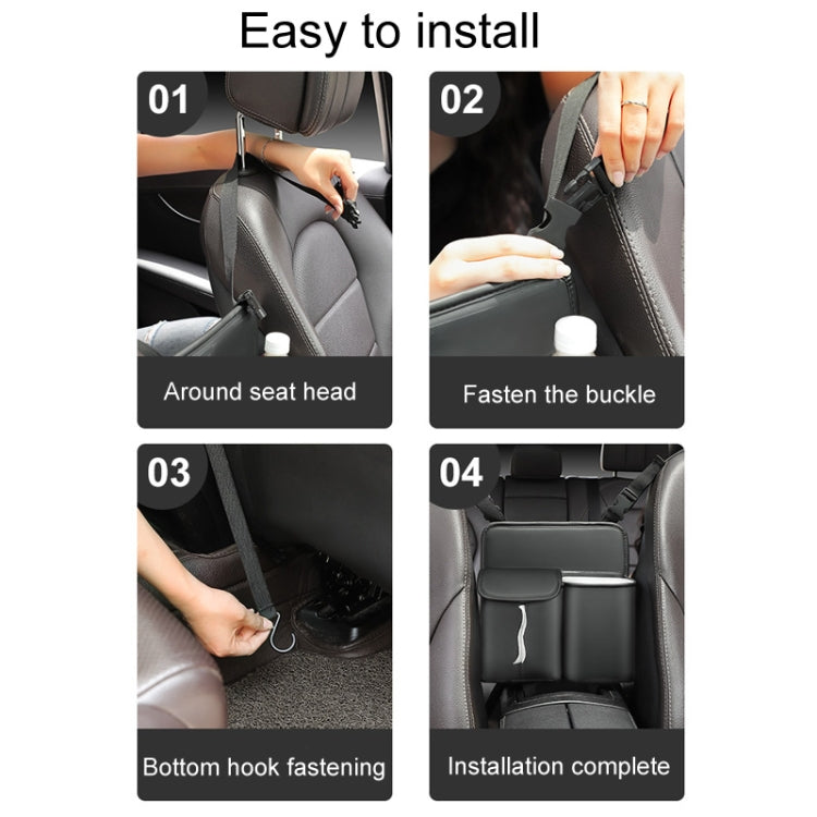 Car Armrest Box Storage Bag Auto Interior Multi-Functional Shelf, Style: With Built-In Bucket - Stowing Tidying by buy2fix | Online Shopping UK | buy2fix