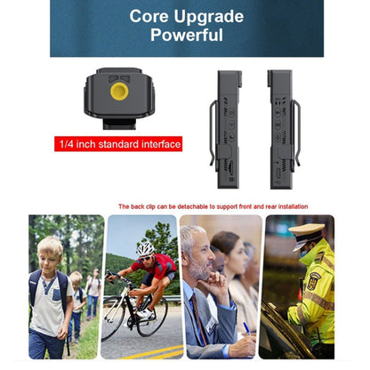 WIFI HD Night Vision Chest-Worn Work Recorder Cycling Camera, Model: L13+32G TF Card+Bracket - Video Cameras by buy2fix | Online Shopping UK | buy2fix