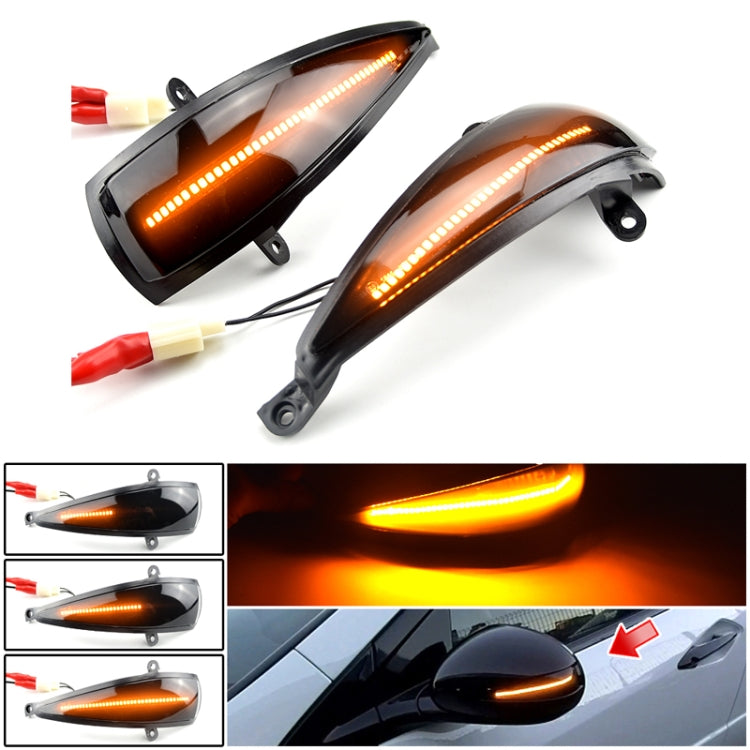 1pair For Honda Civic 8th Rearview Mirror Turn Signal Indicator Lights(Single Yellow Light Running) - Arrow Turn Lights by buy2fix | Online Shopping UK | buy2fix