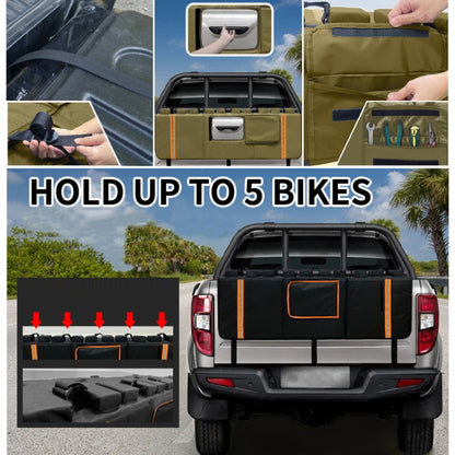 Pickup Truck Tailgate Bicycle Protection Cushion, Color: 02 Black - Roof Racks by buy2fix | Online Shopping UK | buy2fix