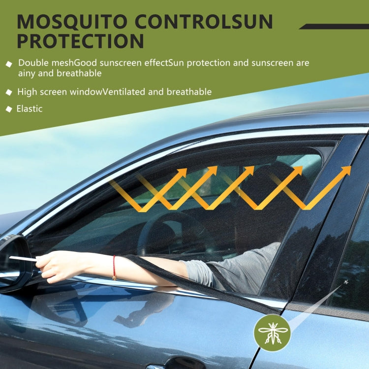 Car Rear Trunk Ventilation Shade Anti-mosquito Screen Cover, Size: L(Set) - Window Foils & Solar Protection by buy2fix | Online Shopping UK | buy2fix