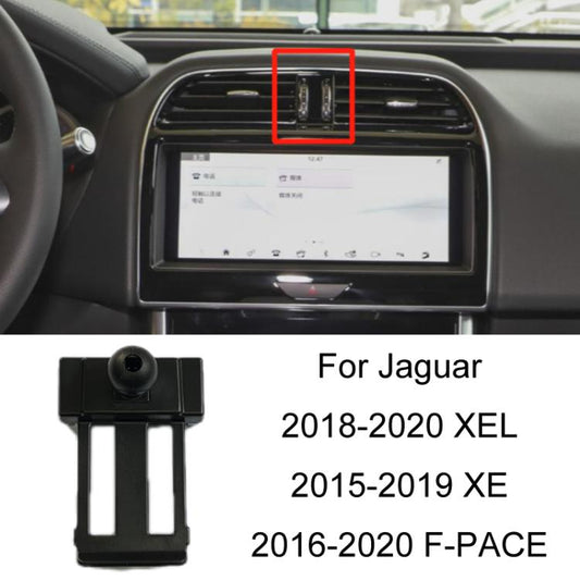 For Jaguar Car Special Mobile Phone Navigation Bracket Base(18-20 XEL/15-19 XE/16-20 F-PACE) - Special Car Holders by buy2fix | Online Shopping UK | buy2fix