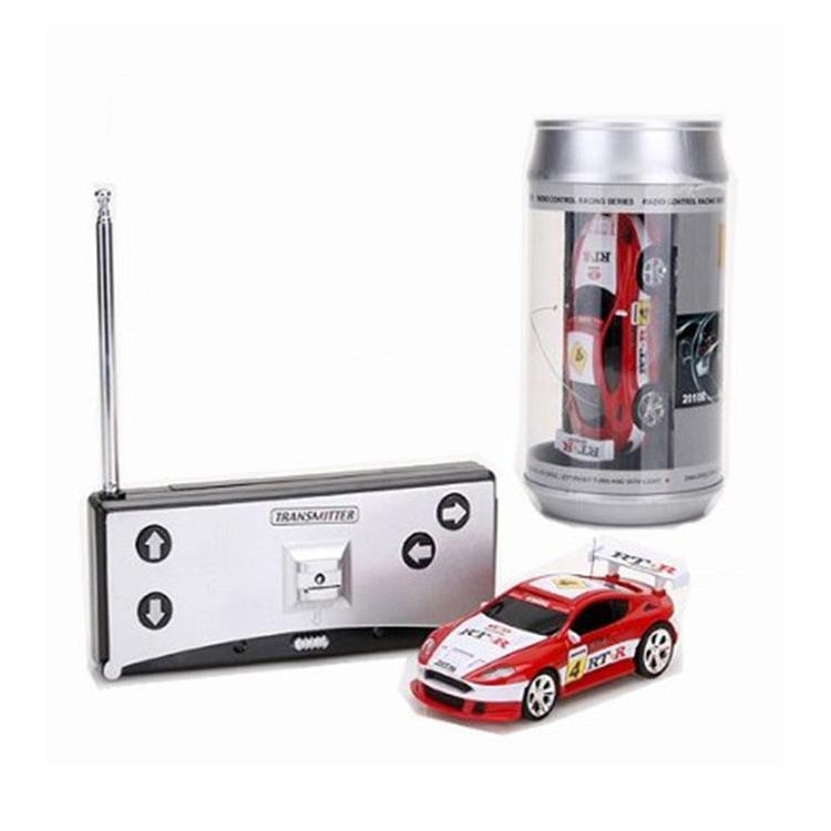 Coke Can Mini RC Car Radio Remote Control Micro Racing Car(Red) - RC Cars by buy2fix | Online Shopping UK | buy2fix