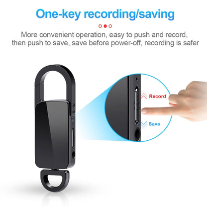 S20 32GB Keychain HD Noise Reduction Portable Recording Pen - U-Disk Recorder by buy2fix | Online Shopping UK | buy2fix